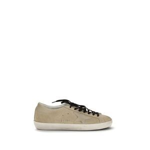 Golden Goose Beige Calf Leather Bos Taurus Low Top Men's Sneakers